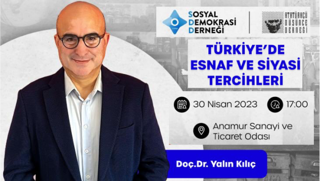 Yalın Kılıç, Anamur’da söyleşiye katılacak