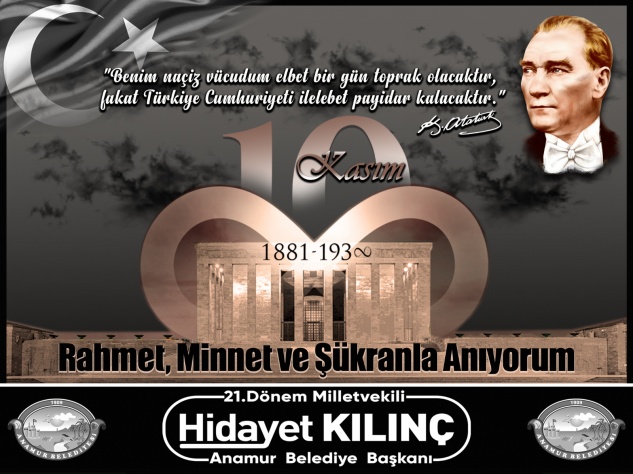 Başkan Kılınç’tan 10 Kasım mesajı