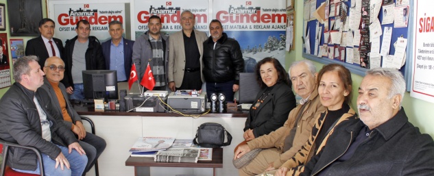 CHP Adayı Durmuş Deniz’den gazetemize ziyaret