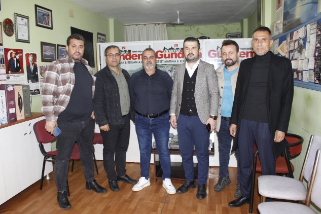 MHP İlçe Başkanı Yayla’dan gazetemize ziyaret
