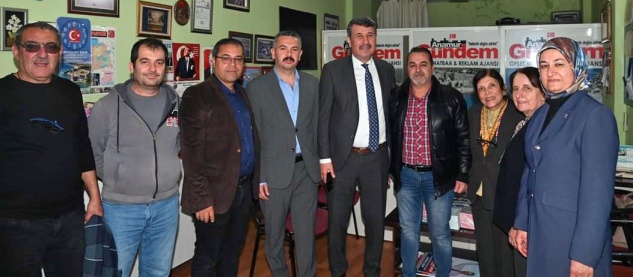 Başkan Kılınç’tan gazetemize ziyaret