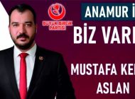 BBP Adayı Mustafa Kemal Aslan, sahaya indi