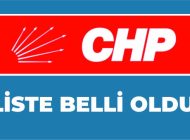 CHP’nin meclis üyesi adayları belli oldu