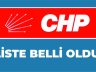 CHP’nin meclis üyesi adayları belli oldu