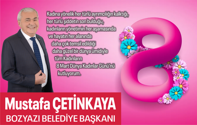 Başkan Çetinkaya’dan Kadınlar Günü mesajı