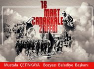 Çetinkaya’dan 18 MART MESAJI