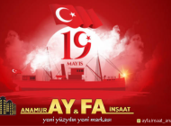 AY&FA İnşaat’tan Gençlik ve Spor Bayramı kutlaması