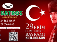 ALBATROS CAFE 29 EKİM MESAJI