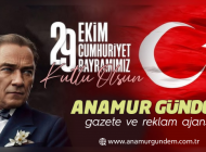 ANAMUR GÜNDEM 29 EKİM MESAJI