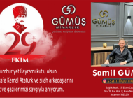 GÜMÜŞ MİMARLIK’TAN 29 EKİM MESAJI