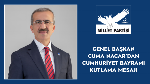 Başkan Nacar’dan Cumhuriyet Bayramı mesajı