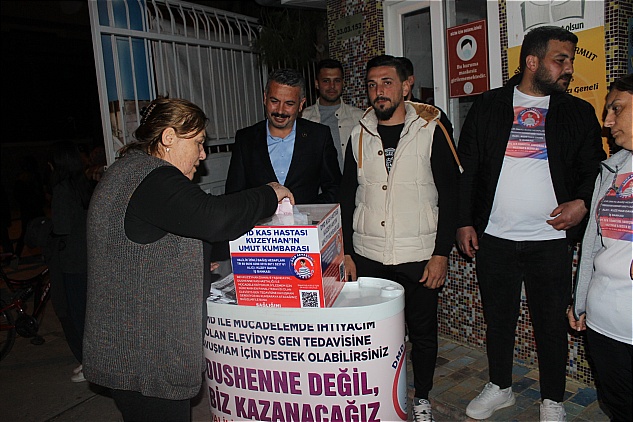  VB.Atatürk Ortaokulu DMD Savaşçısı Kuzeyhan için iftar programı düzenledi