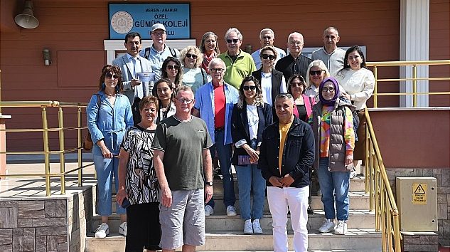 Anamur Özel Gümüş Koleji, Bingen Kardeş Kent heyetini ağırladı
