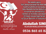 ABDULLAH SINIR’DAN 23 NİSAN MESAJI