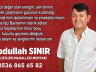 ABDULLAH SINIR’DAN 1 MAYIS MESAJI