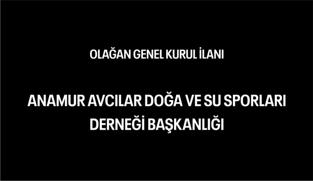 OLAĞAN GENEL KURUL İLANI