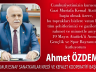 AHMET ÖZDEMİR’DEN 19 MAYIS MESAJI