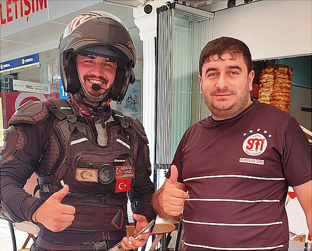 Saçkan Tantuni Sos dönerde kuryelerde yenilik