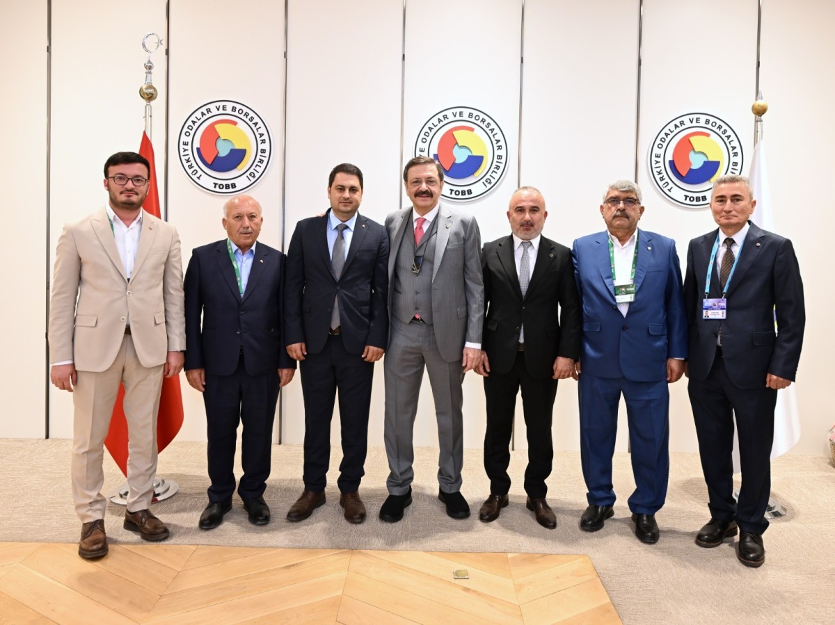 Başkan Tuna’dan TOBB Başkanı Hisarcıklıoğlu’na Teşekkür  ziyareti