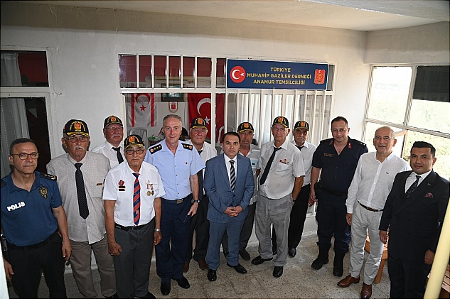 Kıbrıs Barış Harekâtı’nın 51. Yılında Anamur’da Gazilere Vefa Ziyareti
