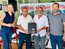 Başkan  Özkan Poçulu ve yönetimi  Esnafları Onore ediyor