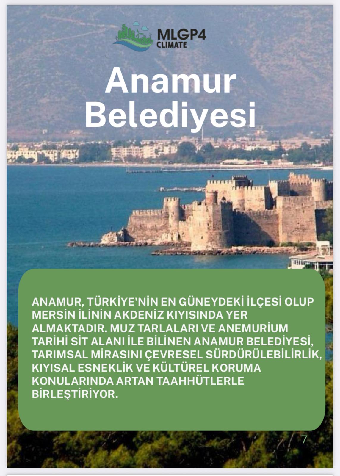 Anamur Belediyesi,(GCoM) katıldı.
