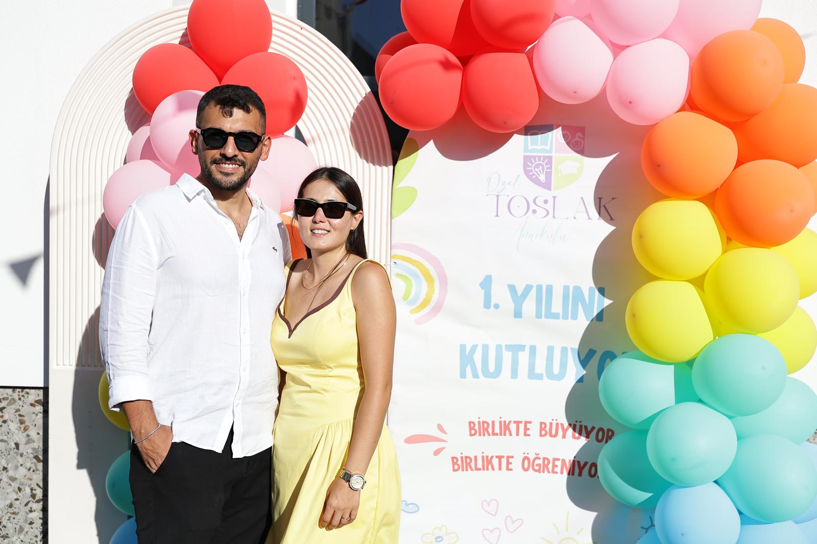 Özel Toslak Anaokulunun 1. yılını kutlamasına muhteşem ilgi