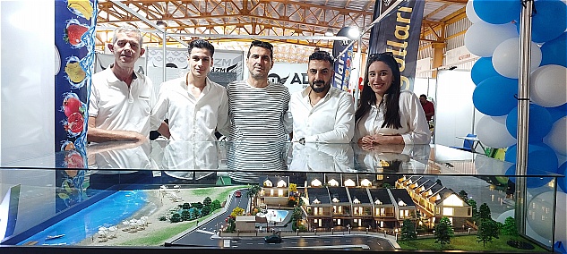 Adiloğulları (ADL)  İnşaat Firması standına ilgi yoğun oldu