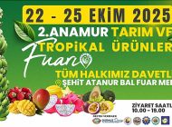 Anamur Belediyesi tarafından düzenlenecek olan Tarım ve Tropikal Ürünler Fuarı yarışma başvuruları başladı