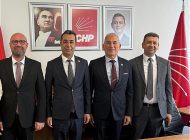 Başkan Deniz ve Meclis üyeleri genel merkezde bir dizi ziyaret gerçekleştirdi