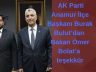  AK  Parti Anamur İlçe Başkanı Burak Bulut’dan Bakan Ömer Bolat’a teşekkür