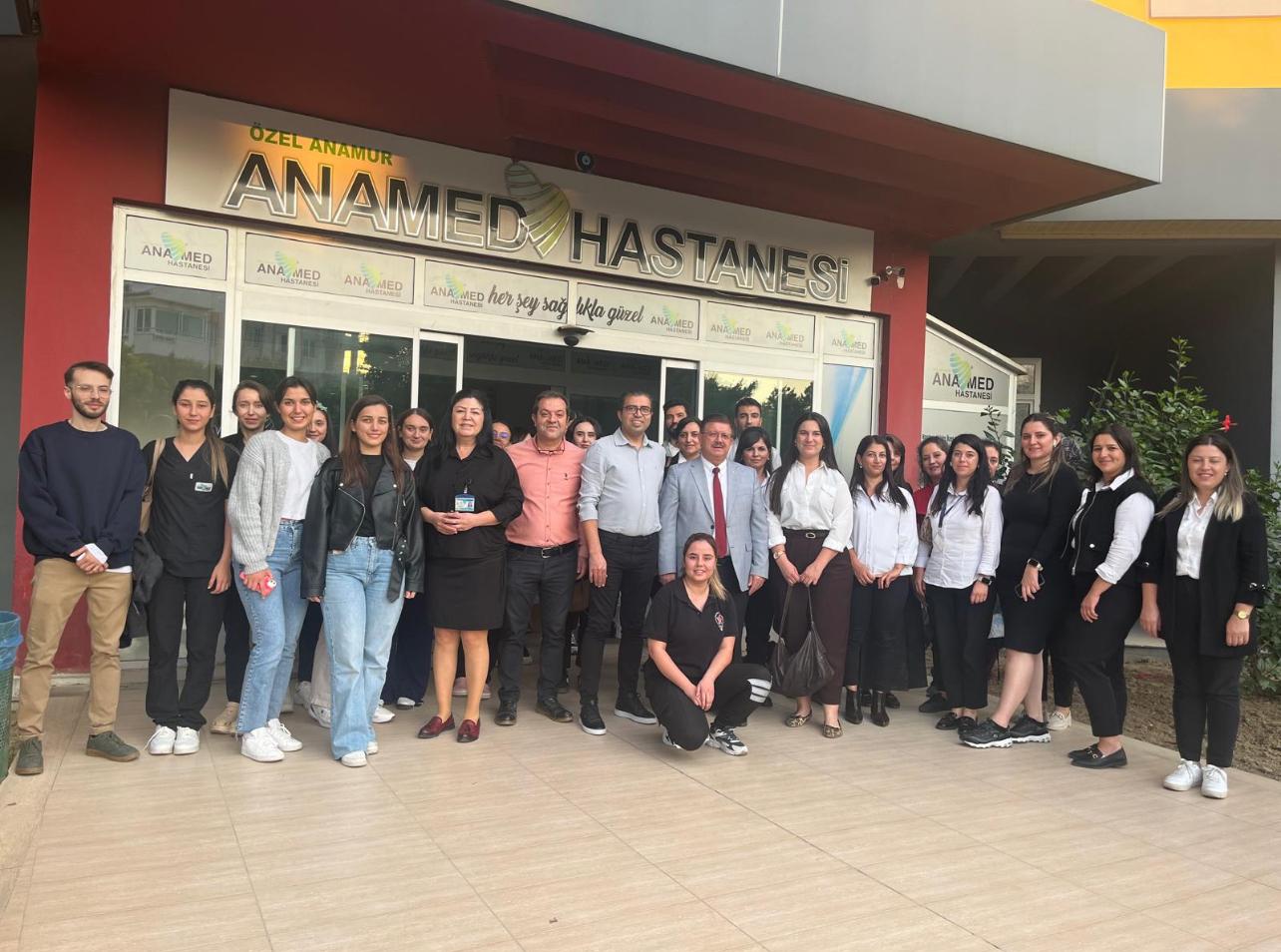 BAĞIMLILIKLA MÜCADELEDE BİRLİKTE GÜÇLÜYÜZ— ANAMED HASTANESİNDE FARKINDALIK BULUŞMASI.