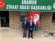 Kaymakam  Kemal Duru, Ziraat Odası’nı ziyaret etti