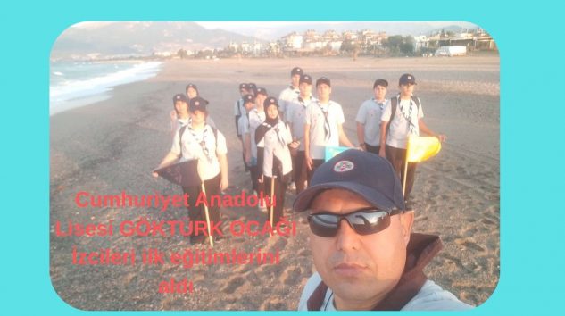 Cumhuriyet Anadolu Lisesi GÖKTÜRK OCAĞI İzcileri ilk eğitimlerini aldı