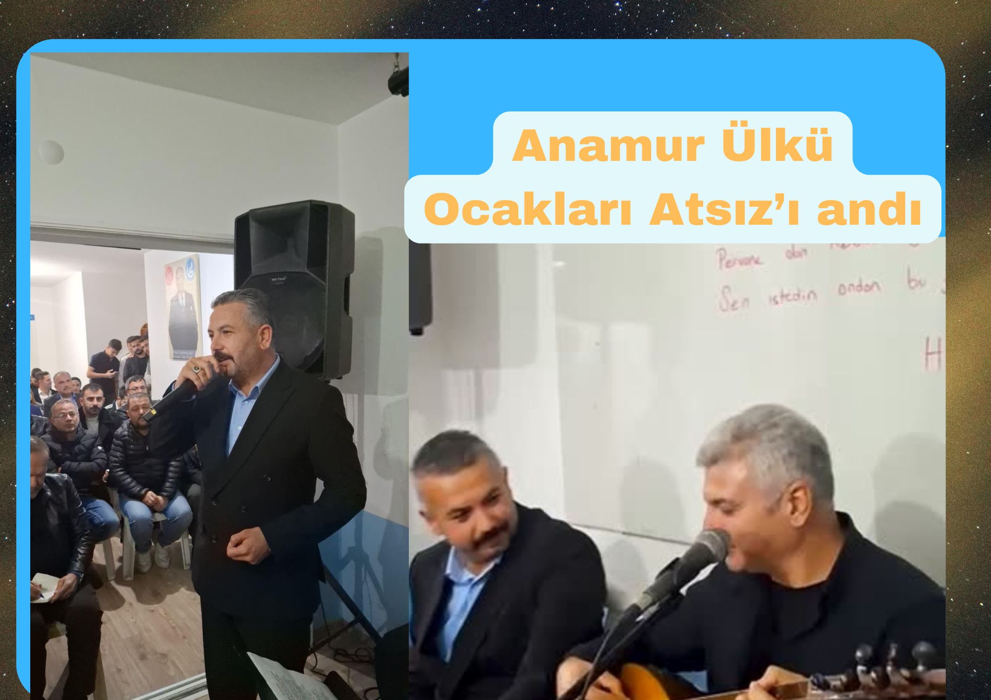 Başkan Satar Atsız’ın ölüm yıldönümünde Anma Programı düzenledi