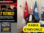 YILMAZ, “KABUL ETMİYORUZ”