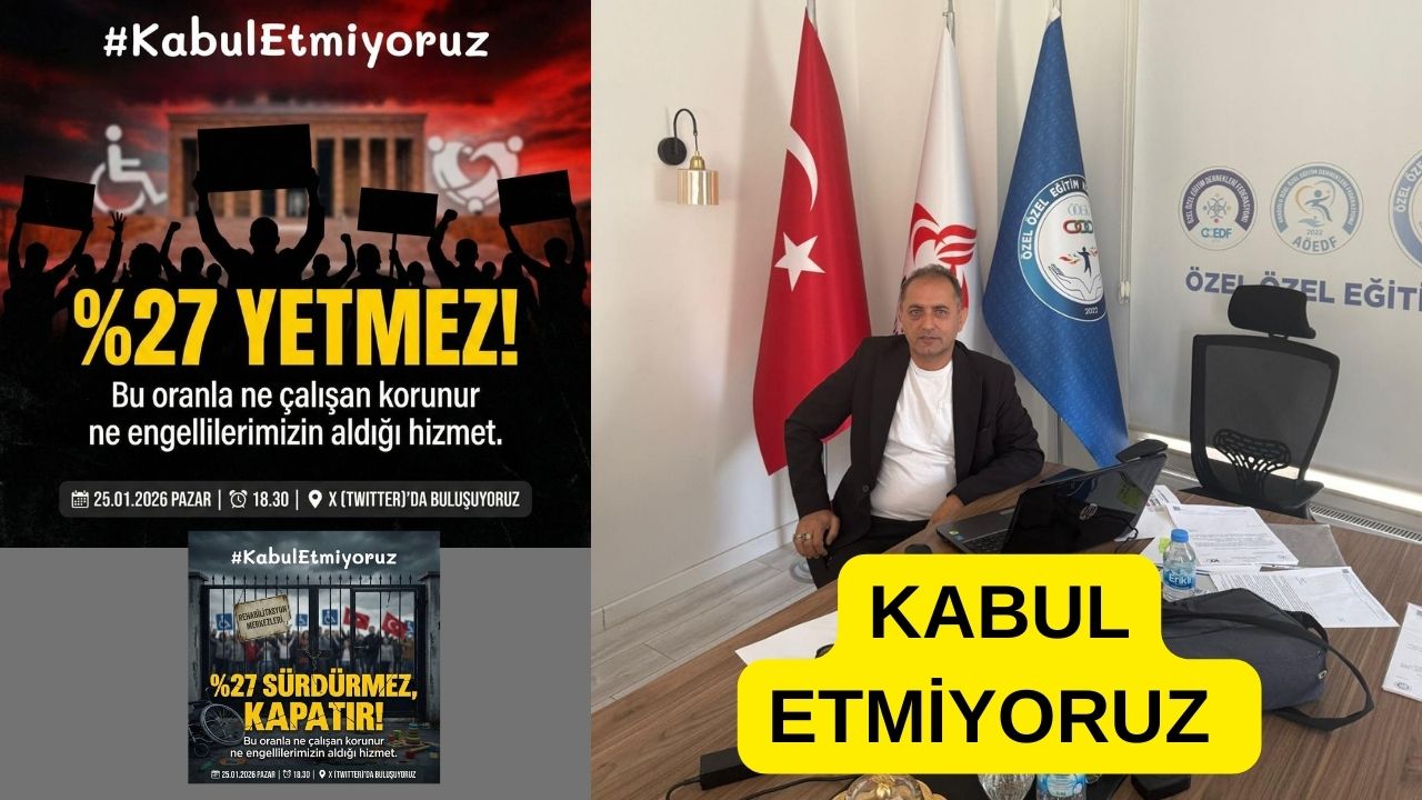 YILMAZ, “KABUL ETMİYORUZ”