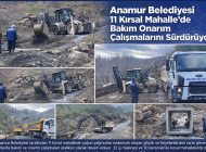 Anamur Belediyesi 11 Kırsal Mahallede Bakım ve Onarım Çalışmalarını Sürdürüyor