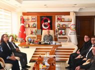 ANAMUR ESNAF ODASI’NDAN BAŞKAN DENİZ’E ZİYARET