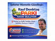 Şehirler Hizmetle Güzelleşir: Rauf Denktaş Parkı Hayat Buluyor