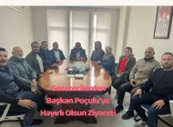 Gazetecilerden Başkan Poçulu’ya Hayırlı Olsun Ziyareti