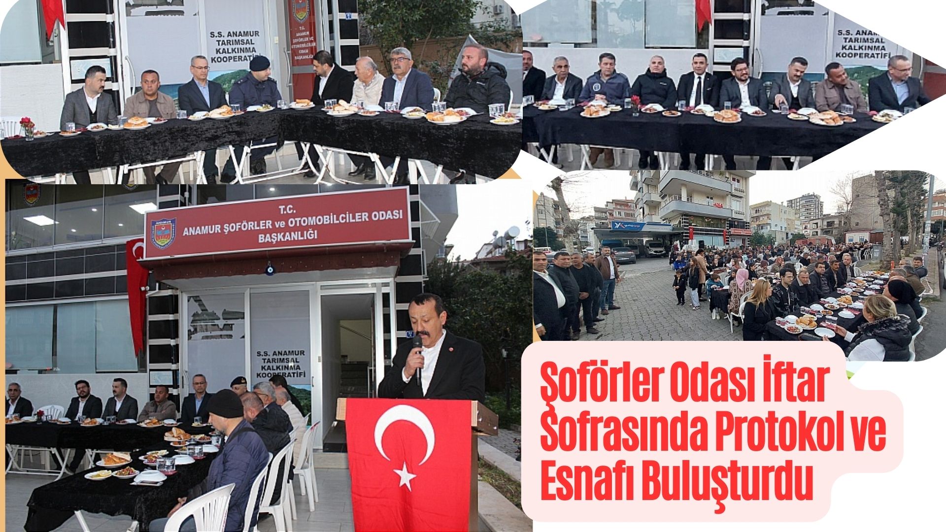 Şoförler Odası İftar Sofrasında Protokol ve Esnafı Buluşturdu