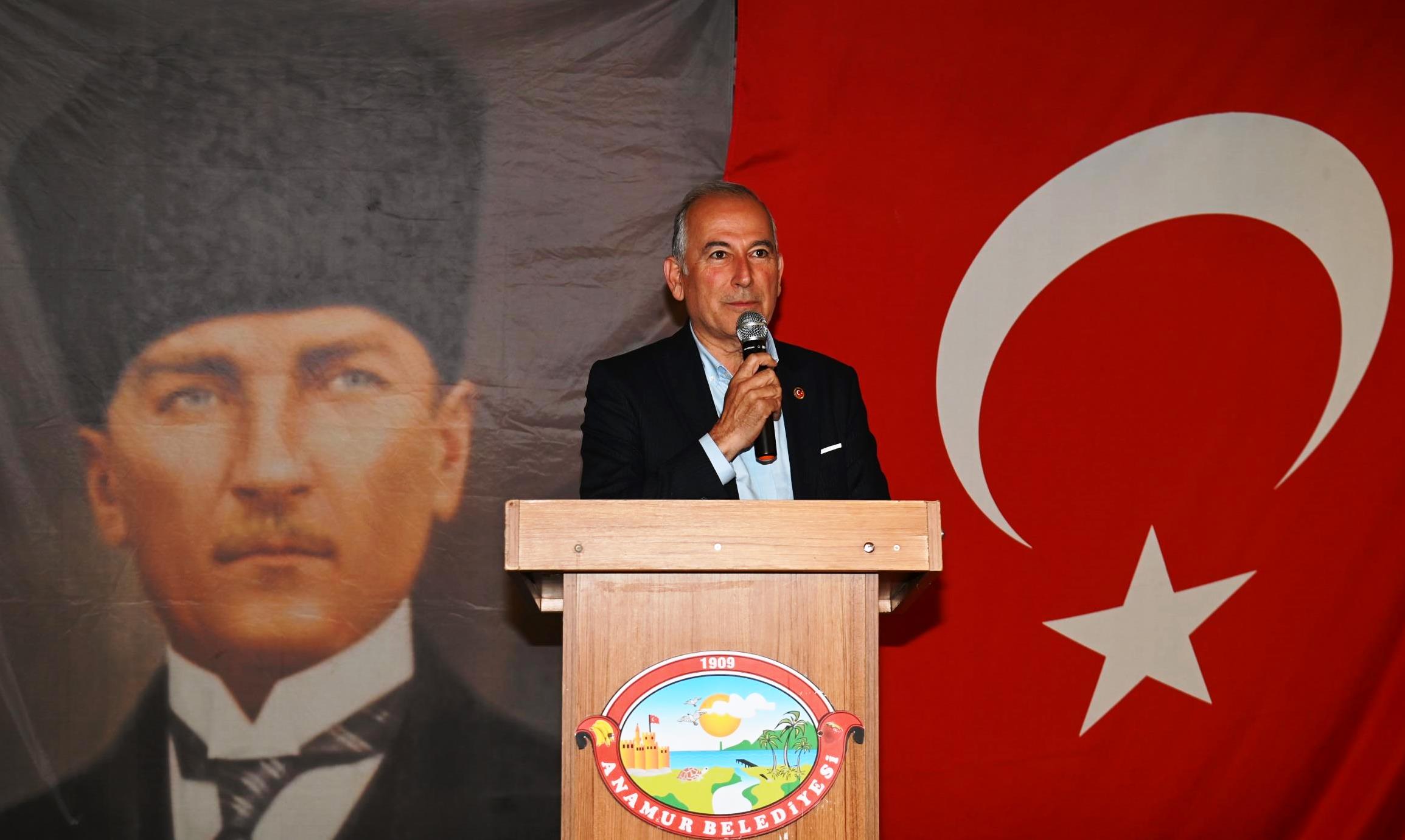  Anamur’da Kent Protokolü İftar Sofrasında Buluştu