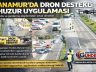 ANAMUR’DA TRAFİKTEN VE JANDARMADAN DRON DESTEKLİ HUZUR UYGULAMASI