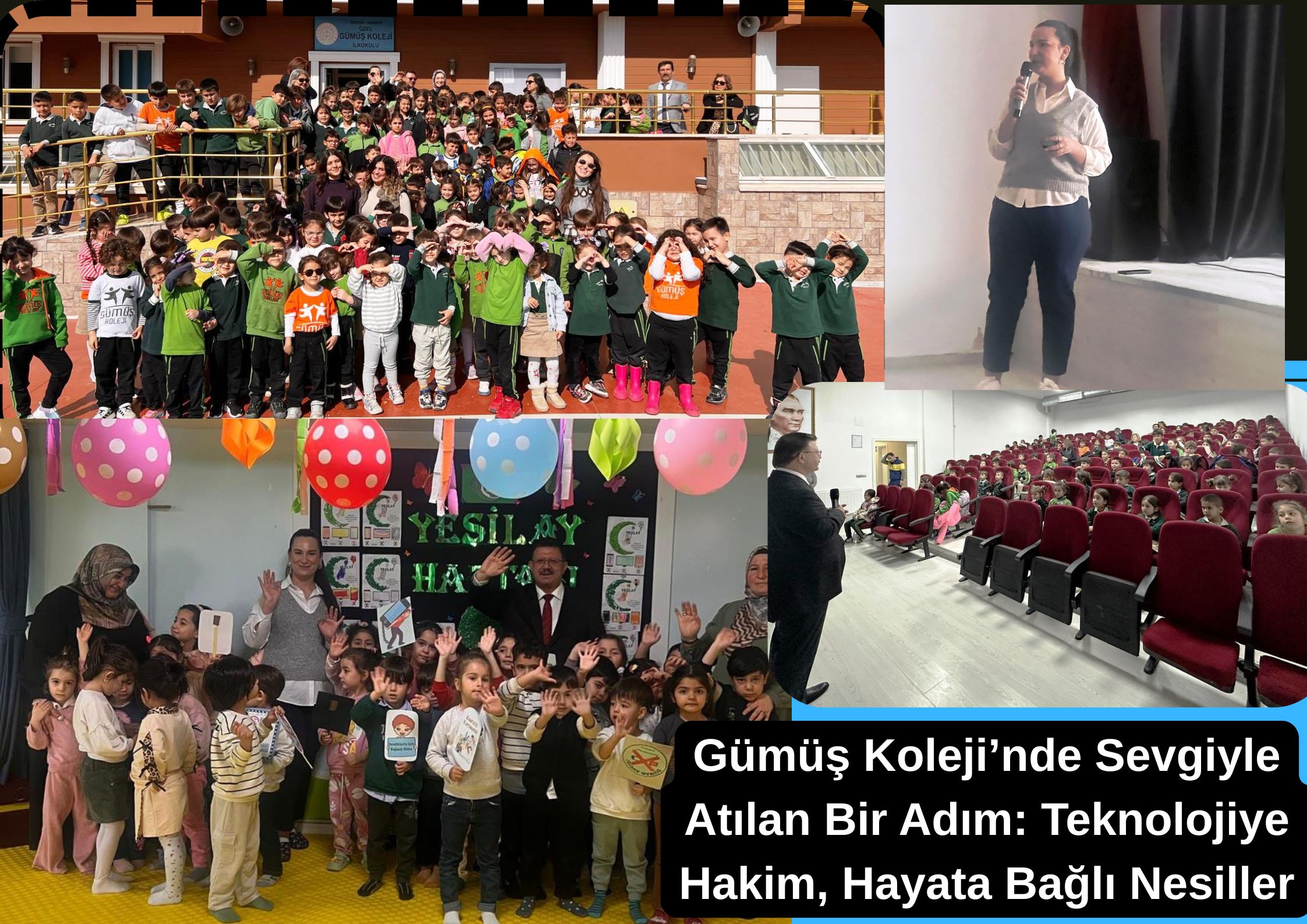 Gerçek Hayat Ekranda Değil, Dışarıda Akıyor: Gümüş Koleji’nde Farkındalık Rüzgarı