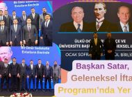 Başkan Satar, Geleneksel İftar Programı’nda Yer Aldı
