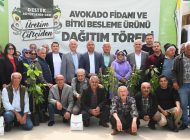 ÜRETİCİYE CAN SUYU: AVOKADO FİDANI VE DESTEK ÜRÜNLERİ DAĞITILDI