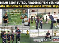 Emrah Bedir Futbol Akademisi Yeni Yerinde: Ata Halısaha’da Çalışmalarına devam ediyor