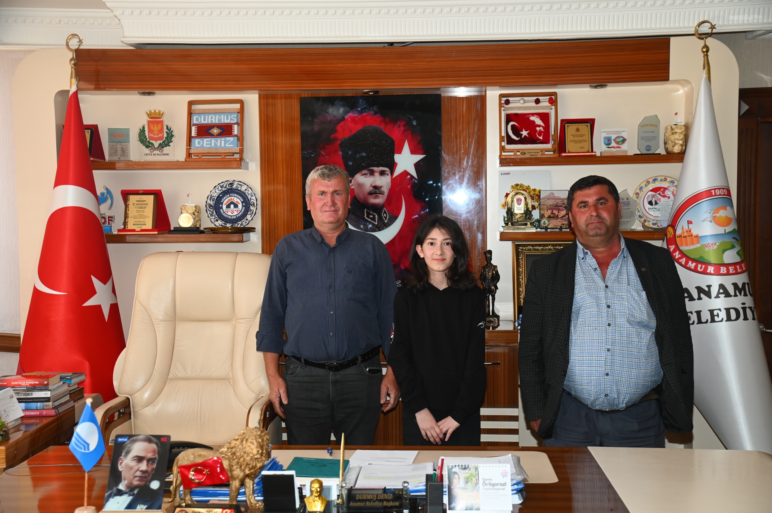 Başkan Deniz Koltuğu Devretti