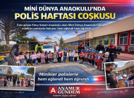 MİNİ DÜNYA ANAOKULU’NDA POLİS HAFTASI COŞKUSU